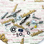 Kit de reparación del brazo de la horquilla del tambor de la rueda delantera para VESPA 125 150 con ruedas de 8" VBB VNA VNB VM VN VL VBA
