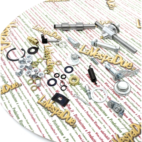 Front wheel drum fork arm overhaul kit VESPA 125 150 180 200 10" wheels adaptable GT GTR TS GL SPRINT VELOCE RALLY