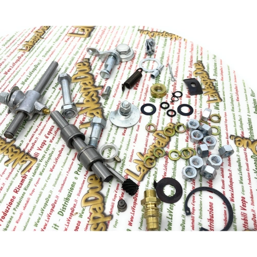 Front wheel drum fork arm overhaul kit VESPA 125 150 180 200 10" wheels adaptable GT GTR TS GL SPRINT VELOCE RALLY