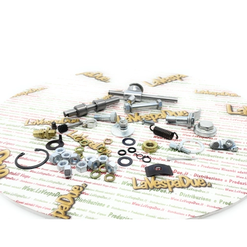 Front wheel drum fork arm overhaul kit VESPA 125 150 180 200 10" wheels adaptable GT GTR TS GL SPRINT VELOCE RALLY