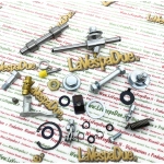 Kit de reparación de la horquilla del tambor de la rueda delantera para VESPA 125 150, compatible con ruedas de 8", VNB 5 6 GT GTR TS SUPER VBB2 GL SPRINT VELOCE 180 RALLY.