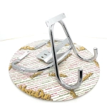 Portapacchi posteriore Vespa 80 125 150 200 PX PE con supporto ruota di scorta cromato