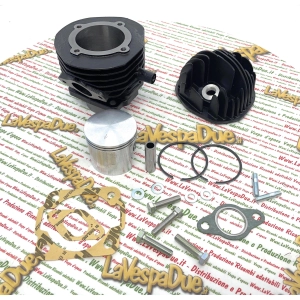 Zylinderkit mit 55 mm Durchmesser. 6 Überströmkanäle für VESPA APE 50 NLR SPECIAL, komplett abgestimmt.
