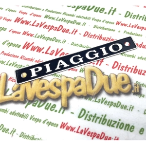 Plaque métallique PIAGGIO pour selle VESPA 50 V5A1T N, première série Ciao Bravo boxer