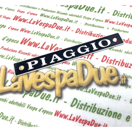 Plaque métallique PIAGGIO pour selle VESPA 50 V5A1T N, première série Ciao Bravo boxer