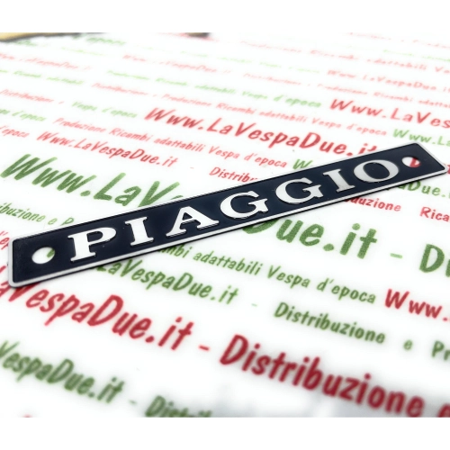 Plaque métallique PIAGGIO pour selle VESPA 50 V5A1T N, première série Ciao Bravo boxer
