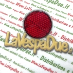 Réflecteur arrière rond rouge pour APE - VESPA - LAMBRETTA