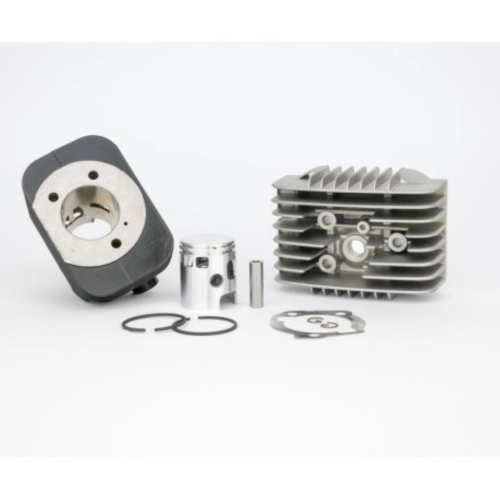 Pinasco Aluminum Cylinder Kit BLACK 25028892 Cylinder 60 with 12 mm pin PIAGGIO 50 CIAO SI BRAVO BOXER GRILLO