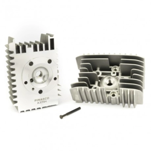 OFERTA ESPECIAL Culata Pinasco Racing de aluminio 26243704 60 cc Ø 42 mm bujía central PIAGGIO 50 CIAO SI BRAVO BOXER
