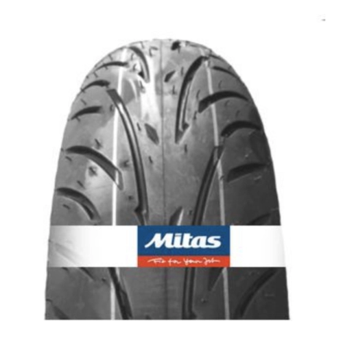 Pneu MITAS 3.50 10 Touring Force SC TL 51 P, vitesse maximale 150 km/h, pour Vespa Ape et Lambretta, idéal pour jantes tubeless.