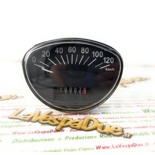 Compteur de vitesse à cadran noir pour VESPA 125 PRIMAVERA VMA2T 180 RALLY GTR 150 SPRINT VELOCE TS ro 141712 141713