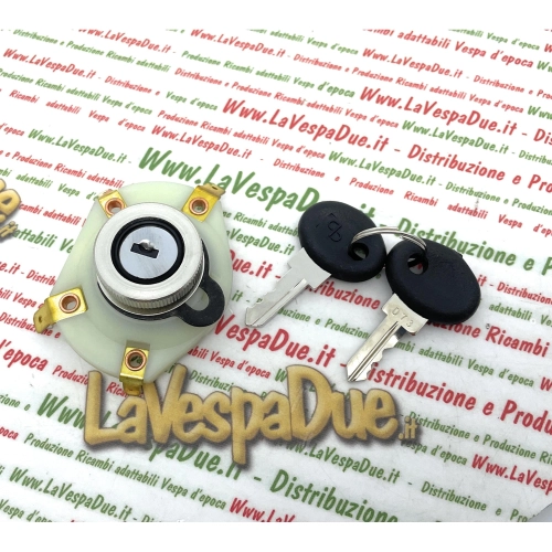 Schalterschloss mit Schlüssel am Lenker VESPA PX PE 125 150 200 Erste Serie SPRINT ro 160743