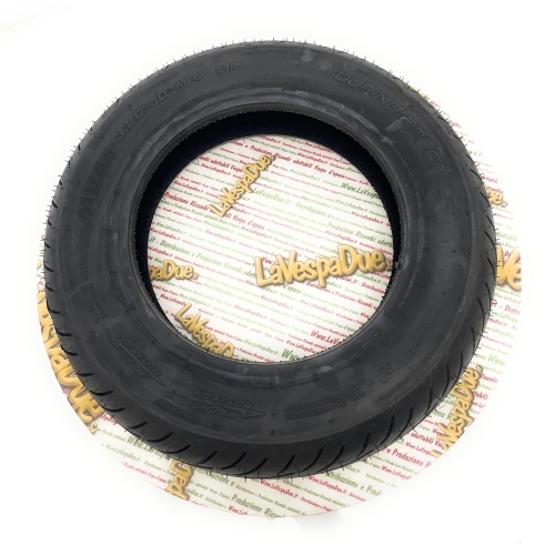 Pneu MITAS 3.50 10 Touring Force SC TL 51 P, vitesse maximale 150 km/h, pour Vespa Ape et Lambretta, idéal pour jantes tubeless.
