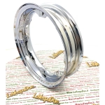 Chromed steel wheel rim 3.50 350 10 2.10 10 for LAMBRETTA 125 150 175 200 LI DL GP SPECIAL SX TV ro 19044034 19044060