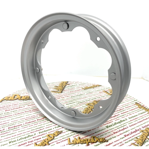 Llanta de acero pintada de gris 3.50 350 10 2.10 10 para LAMBRETTA 125 150 175 200 LI DL GP SPECIAL SX TV ro 19044034 19044060