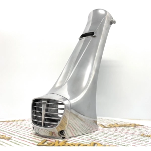Horngrill-Front für LAMBRETTA 125 150 LI 3° 175 TV 3° aus poliertem Aluminium