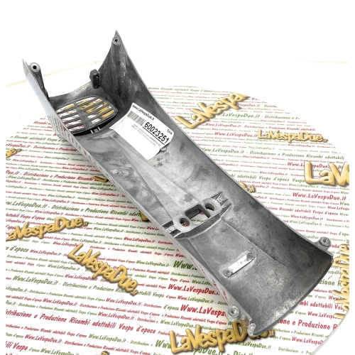 Horngrill-Front für LAMBRETTA 125 150 LI 3° 175 TV 3° aus poliertem Aluminium