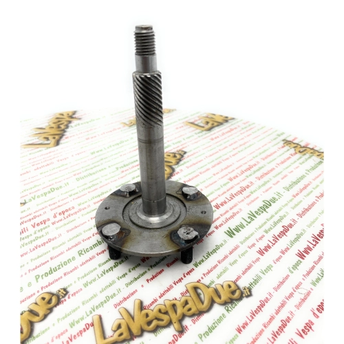 Roue d'essieu avant 8 avec axes à bride 8 mm VESPA 125 150 98 V1 V15 V30 V33 VL VM VN ro 002883 017436