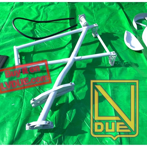 Side-car gauche pour Vespa 150 GS Hoffmann avec jante GS de 10 pouces