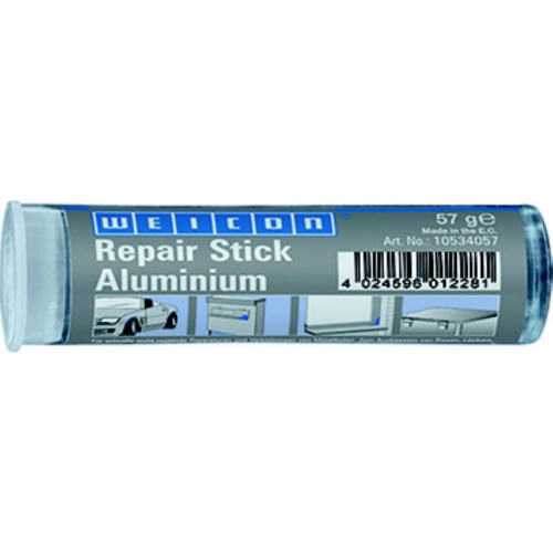 Barra de reparación de aluminio a base de resina epoxi para reparaciones y mantenimiento rápidos, paquete de 57 gramos.