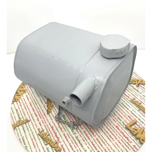 Depósito de mezcla de gasolina para APE B 150 AB1T AB2T AB3T AB4T AC1T AC2T de 1953 a 1956, completo con abrazadera metálica, filtro de aire con tapa giratoria. Producto artesanal italiano.