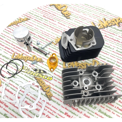OFFRE SPÉCIALE Kit cylindre Evoten Pinasco 26028499 75 cm³ avec axe de 10 mm, couleur noire pour PIAGGIO 50 CIAO SI BRAVO BOXER