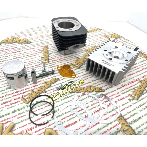 OFFRE SPÉCIALE Kit cylindre Evoten Pinasco 26028499 75 cm³ avec axe de 10 mm, couleur noire pour PIAGGIO 50 CIAO SI BRAVO BOXER