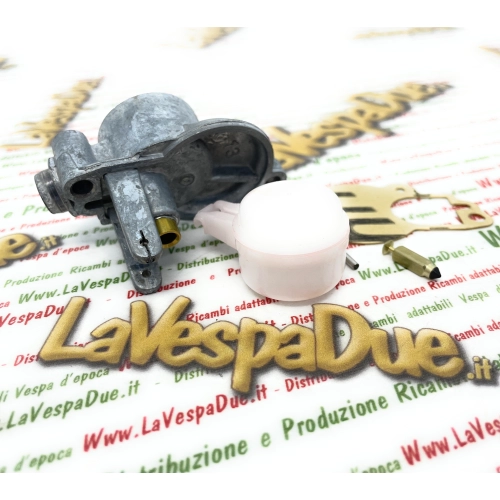 Kit de réparation et de révision du flotteur pour carburateur SI 20 avec pointeau conique non suspendu, compatible avec les modèles VESPA 125 et 150 SUPER SPRINT VBB et VNB TS.