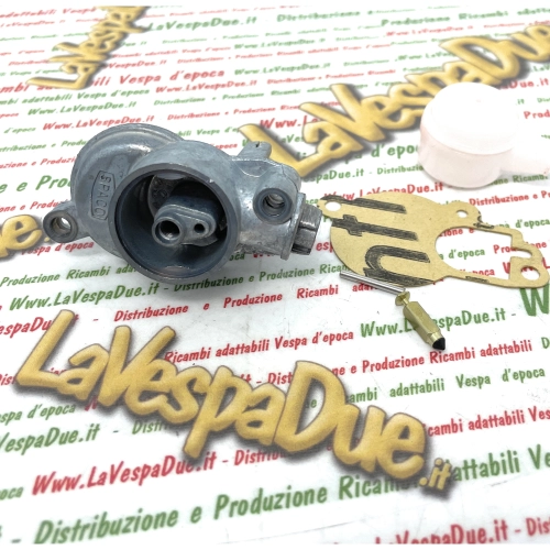 Kit de réparation et de révision du flotteur pour carburateur SI 20 avec pointeau conique non suspendu, compatible avec les modèles VESPA 125 et 150 SUPER SPRINT VBB et VNB TS.
