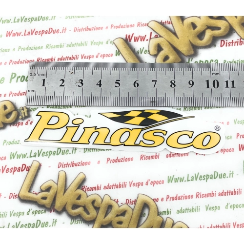 Adesivo PINASCO race lungo 10,7 cm