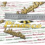 PINASCO-Rennaufkleber, 15,9 cm lang