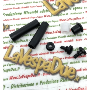 Kit de 7 juntas de goma para capós y paneles laterales para VESPA 125 150 160 180 200 PX PE TS RALLY SPRINT VELOCE GS