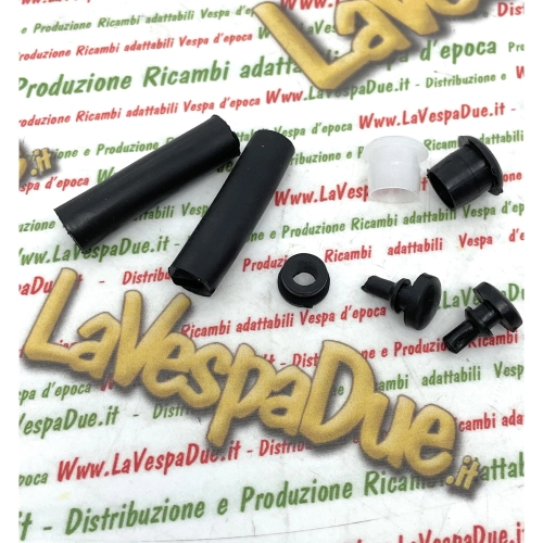 Kit de 7 juntas de goma para capós y paneles laterales para VESPA 125 150 160 180 200 PX PE TS RALLY SPRINT VELOCE GS