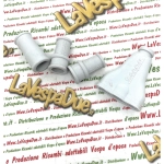 Kit Cappuccio Passacavi Manicotti Tubo Protezione Cavi Esterni per VESPA V30>33T VM VN VL GS Faro Basso gommini manubrio tunnel centrale