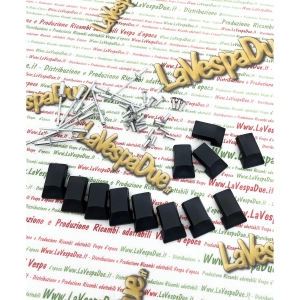 Kit de remaches para listones de suelo VESPA PX PE T5 125 150 200 a partir de 1983 con todos los remaches ciegos.
