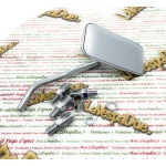 Chrome-plated right-hand rearview mirror for VESPA and MOTORCYCLES
