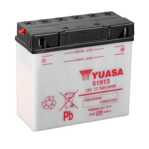 BATTERIA YUASA 51913 12V/19AH BMW 850 1100 1150 1200 R RS RT GS K LT fornita senza acido