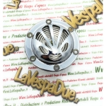 Chrome Fan Horn 6V AC for VESPA 50 90 100 125 150 160 180 200 GS VBB