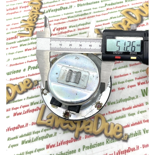 Verchromtes Lüfterhorn 6V AC für VESPA 50 90 100 125 150 160 180 200 GS VBB