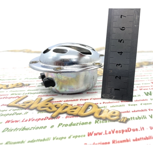 Verchromtes Lüfterhorn 6V AC für VESPA 50 90 100 125 150 160 180 200 GS VBB