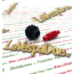 Zahnradpaar für Tachometerantrieb VESPA NLR SPECIAL ELESTART PRIMAVERA ET3 50 90 125 Radachsmutter Z 10 + Z 8 ro 151614 151615 610360M
