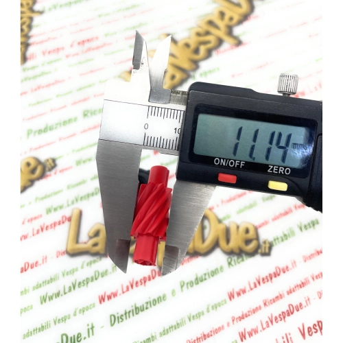 Zahnradpaar für Tachometerantrieb VESPA NLR SPECIAL ELESTART PRIMAVERA ET3 50 90 125 Radachsmutter Z 10 + Z 8 ro 151614 151615 610360M