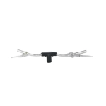 Guidon complet avec support pour VESPA 125 VM1 VM2 VN1 VN2 APE AB3 AB4 Phare bas 3 vitesses