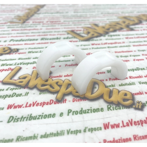 Paire de demi-douilles pour tube de commande d'accélérateur de guidon amovible VESPA 125 VNA1T VNA2T VNB1T VNB2T