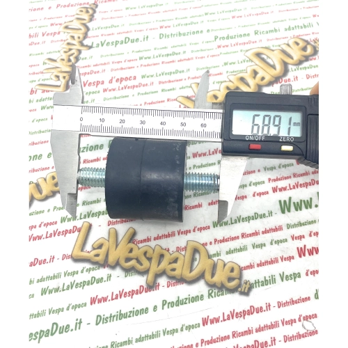 Elastischer Puffer für die hintere Motoraufhängung für APE MP P501 P601 220 MPV MPR MPM CAR P2 P3 ro 105976 Stift mit 10 mm Gewinde