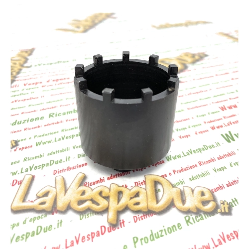 Radmutternabzieher für linkes Hinterrad, 47-mm-Trommel, 9 Kerben, 3,5 x 4 mm, für VESPA 125, 150, 160, 180, 200