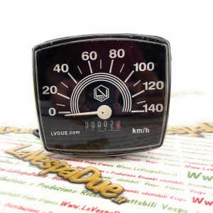 Échelle du compteur de vitesse LVDUE 140 km/h VESPA SPECIAL 50 ELESTART ro 123424