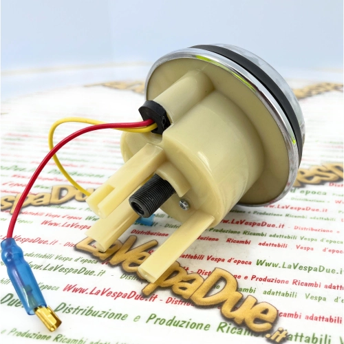 Compteur de vitesse chromé LVDUE pour VESPA 50 125 PK S SS, échelle 120 km/h avec joint, références 179151, 178864, 196894, 196895, 196905 et 197019