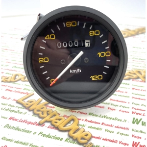 Compteur kilométrique pour VESPA 80 125 150 200 PX PE première série, clé sur le guidon P150 SP 200 E avec cadre noir ro 190523