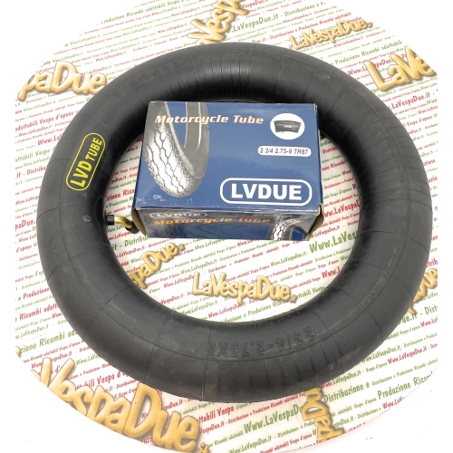 Inner Tube 2.75 275 9" for VESPA 50 N with 9" rim JS87 TR87 90° valve